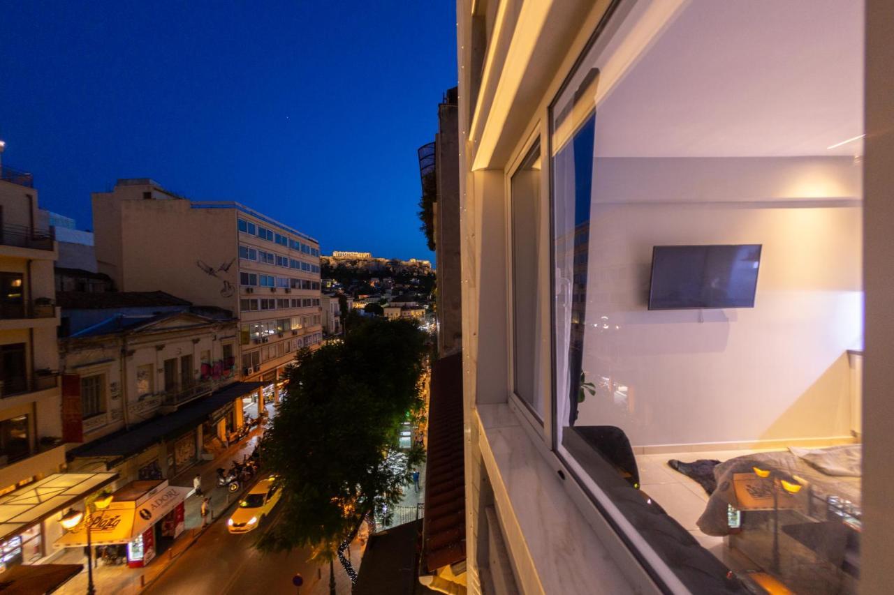 Apartamento Acroview Right In The Center Atenas Exterior foto
