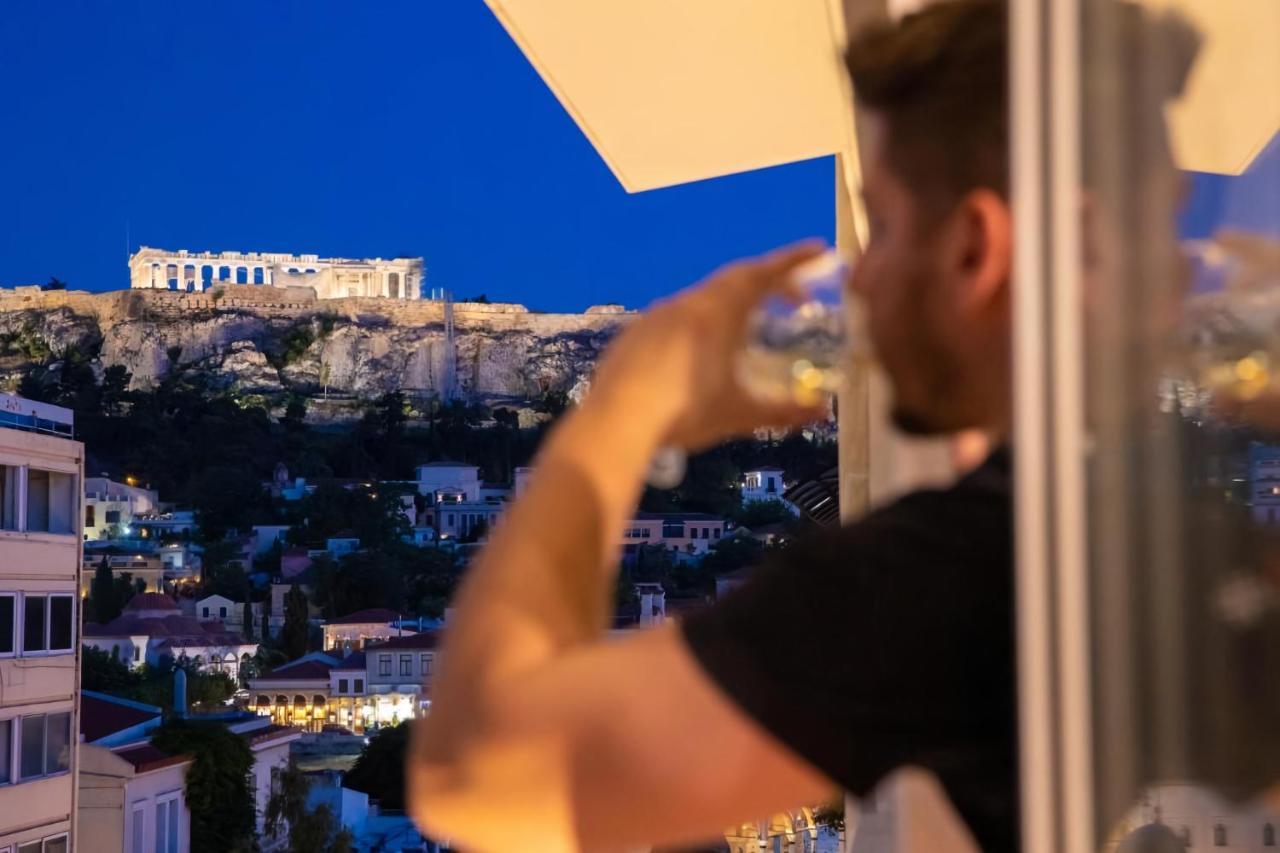 Apartamento Acroview Right In The Center Atenas Exterior foto